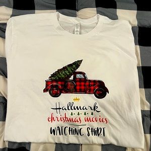 hallmark Christmas watching shirt